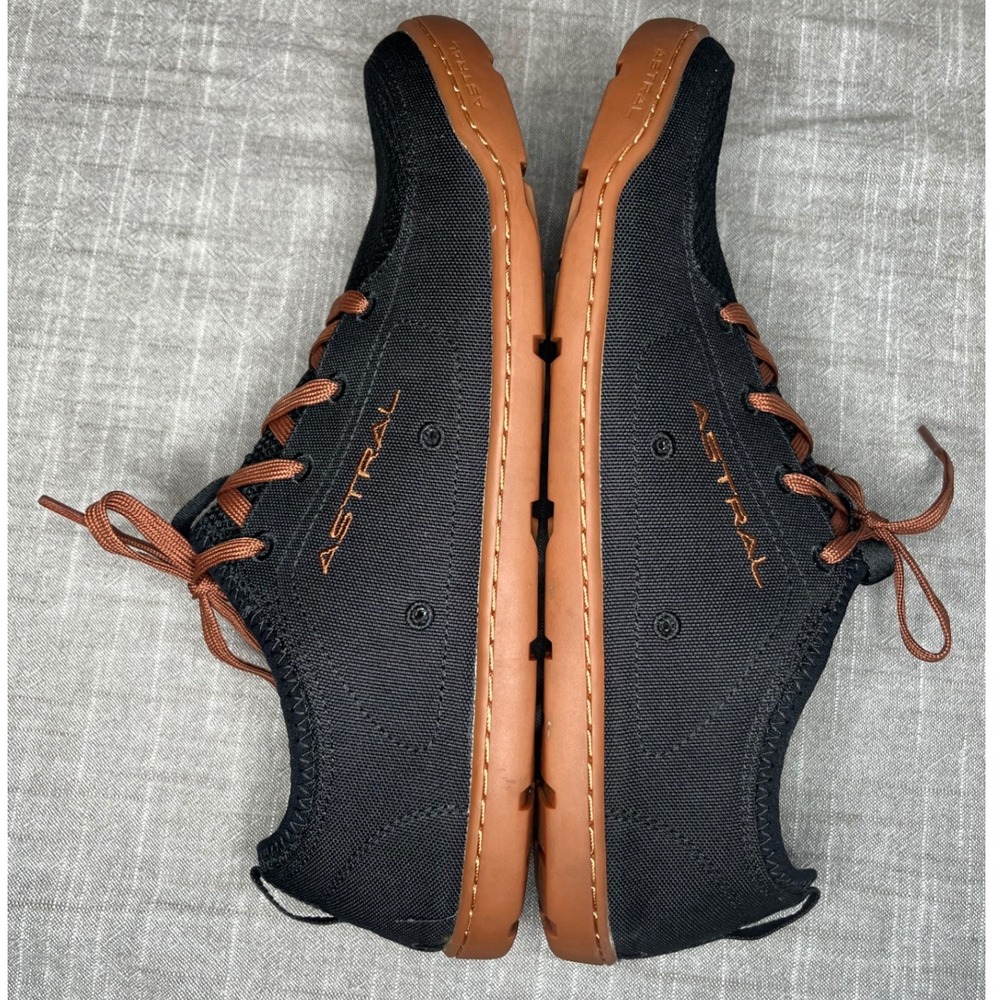 Astral Loyak Mens Water Shoes Black Brown G.15 Rubber Sole NCS22U2 Size 10 - Picture 4 of 7